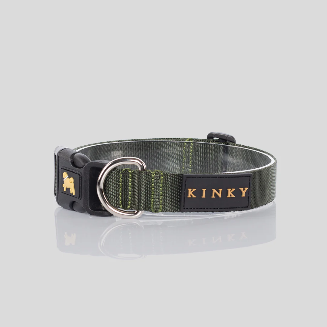 Collar Básico Verde Bosque