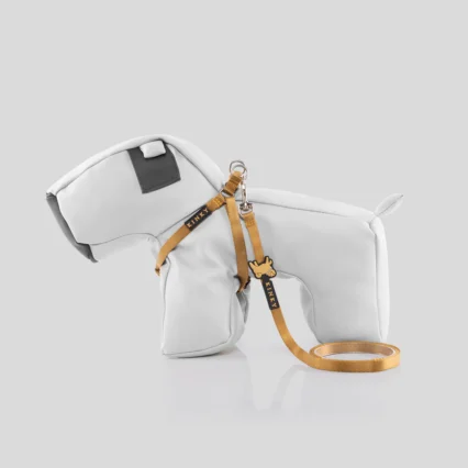 Conjunto Arnés Básico Mini Step In Dorado