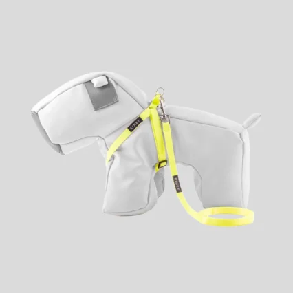 Conjunto Arnés Básico Mini Step In Amarillo Neón