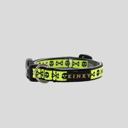 Collar Mini Calavera Neon