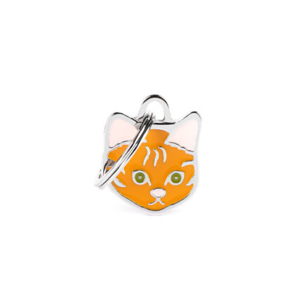 Placa Friends Gato Europeo Rojo