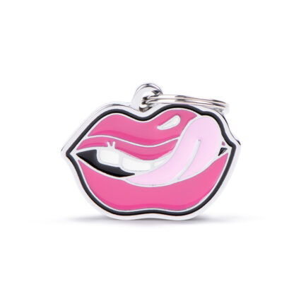 Placa Charms Labios